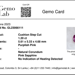 1.2ct, Pink Sapphire, Unheated, ピンクサファイア, 非加熱