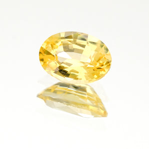 0.60ct, Yellow Sapphire, Unheated, イエローサファイア, 非加熱